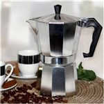Ficha técnica e caractérísticas do produto Cafeteira Italiana para 6 Xícaras de Café