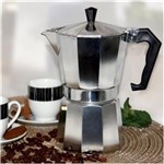 Ficha técnica e caractérísticas do produto Cafeteira Italiana para 3 Xícaras de Café