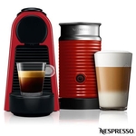 Ficha técnica e caractérísticas do produto Cafeteira Nespresso Combo Essenza Mini Vermelho para Café Espresso - A3NRD30-BR