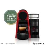 Ficha técnica e caractérísticas do produto Cafeteira Nespresso Essenza Mini C30, 0.6L, 1450W, Café Cremoso, Aeroccino, Vermelho - 220V