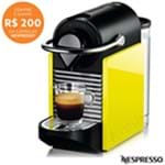 Ficha técnica e caractérísticas do produto Cafeteira Nespresso Pixie Clips Black And Lemon Neon para Café Espresso