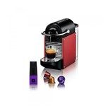 Ficha técnica e caractérísticas do produto Cafeteira Nespresso Pixie D60 Carmine Vermelha 127v