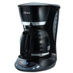 Ficha técnica e caractérísticas do produto Cafeteira Oster Programavel Black 36 Xicaras 220V Preta 900W de Potencia