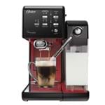 Ficha técnica e caractérísticas do produto Cafeteira Prima Latte Evolution Preta/Vermelha 127V Oster