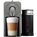 Ficha técnica e caractérísticas do produto Cafeteira Prodigio & Milk + Aeroccino Nespresso Automática Prata -C75-Br3-Ti-Ne - 220V