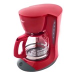 Ficha técnica e caractérísticas do produto Cafeteira Red Cuisine Vermelho 900W 220V - Oster