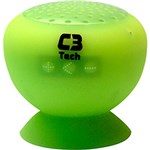 Ficha técnica e caractérísticas do produto Caixa Acústica Bluetooth 3.0 C3T 3Watts Verde
