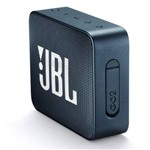 Ficha técnica e caractérísticas do produto Caixa Bluetooth JBLGO2 Navy, à Prova D'água, Bluetooth, S/Fio, Viva Voz, Recarregável, Autonomia para 5hs
