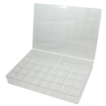 Ficha técnica e caractérísticas do produto Caixa Box Organizador Joias, Bijuterias e Ferramentas Plus 34,5X 49X6,5Cm