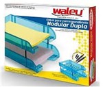 Ficha técnica e caractérísticas do produto Caixa Correspondência Modular Dupla Waleu