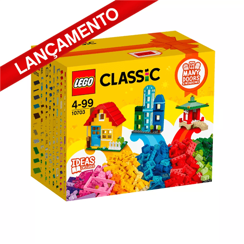 Ficha técnica e caractérísticas do produto Caixa Criativa de Construção - Classic 10703 - Lego
