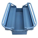 Ficha técnica e caractérísticas do produto Caixa de Ferramentas com 3 Gavetas Azul 350 - Marcon