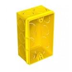 Ficha técnica e caractérísticas do produto Caixa de Luz 4x2 Amarela Tigre