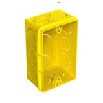 Ficha técnica e caractérísticas do produto Caixa de Luz 4X2 Amarela Tigreflex - Tigre