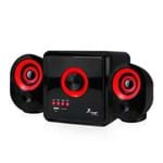 Ficha técnica e caractérísticas do produto Caixa de Som 2.1 16w Rms Bluetooth Knup Kp-6012 Vermelho