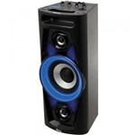 Caixa de Som Amplificada 100 Watts RMS Philco Bluetooth Auxiliar Dual USB Microfone FM - PHT3000