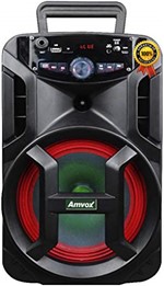 Ficha técnica e caractérísticas do produto Caixa de Som Amplificada Amvox ACA 130 New X 130w Bluetooth, USB, Radio FM