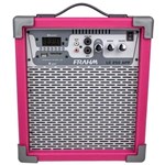 Ficha técnica e caractérísticas do produto Caixa de Som Amplificada Frahm Lc250 App Rosa Bluetooth - Bivolt