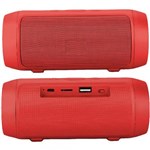 Ficha técnica e caractérísticas do produto Caixa de Som Bluetooth 6W Portátil Stereo + Rádio FM Resistente Água Vermelho Mini 3+ - Go