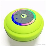 Ficha técnica e caractérísticas do produto Caixa de Som Bluetooth a Prova Dagua LED Verde Q9