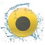 Ficha técnica e caractérísticas do produto Caixa de Som Bluetooth a Prova de Agua - Cor Amarela