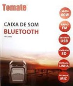 Ficha técnica e caractérísticas do produto Caixa de Som Bluetooth ALTA QUALIDADE - Tomate