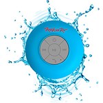 Caixa de Som Bluetooth Aquarius Rock In Rio Azul 3W RMS USB Resistente à Água