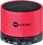 Ficha técnica e caractérísticas do produto Caixa de Som Bluetooth/fm/microsd/mic 3 W Rms Musicbox Vermelho - 548