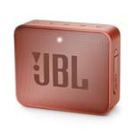 Ficha técnica e caractérísticas do produto Caixa de Som Bluetooth JBL GO 2 à Prova Dágua 3W Cinnamon