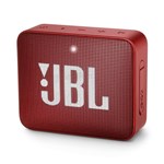 Ficha técnica e caractérísticas do produto Caixa de Som Bluetooth JBL GO 2 à Prova Dágua 3W Vermelha