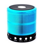 Ficha técnica e caractérísticas do produto Caixa de Som Bluetooth Mini Speaker Space Line WS-887 AZUL