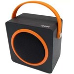 Ficha técnica e caractérísticas do produto Caixa de Som Bluetooth Usb Fm 10w Music Box Laranja Sk404