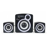 Ficha técnica e caractérísticas do produto Caixa de Som com Subwoofer 2.1 16 Watts Rms USB/sd/bluetooth Knup Kp-6011