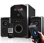 Ficha técnica e caractérísticas do produto Caixa de Som com Subwoofer Speakers 2.1 60W Touch Infokit