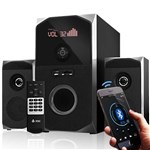 Ficha técnica e caractérísticas do produto Caixa de Som com Subwoofer Speakers 2.1 60W Touch VM-X2150T Infokit