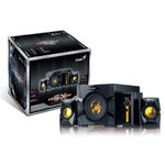 Ficha técnica e caractérísticas do produto Caixa De Som Gx Gaming Genius 31731016103 Sw-G2.1 3000 2.1ch 70 Rms Gaming Speaker System