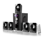 Ficha técnica e caractérísticas do produto Caixa de Som Home Theater Multilaser Sp110 5.1 80w Fm/Usb/Sd Bivolt