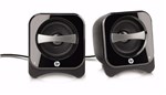 Ficha técnica e caractérísticas do produto Caixa de Som HP Compact 2.0 Speakers - BR387AA