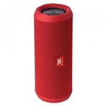Ficha técnica e caractérísticas do produto Caixa de Som JBL Flip 4 Bluetooth Portátil à Prova D'Agua - Vermelha