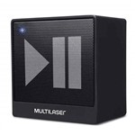 Caixa de Som Mini Aux 8w Bluetooth Preto Multilaser Sp277