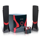 Caixa de Som Multimídia C/ Subwoofer - 80w - 2.1 - Maxprint