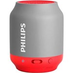 Ficha técnica e caractérísticas do produto Caixa de Som Multimídia Philips Bt50Gx/78 2W Rms Bluetooth - Cinza/Vermelho