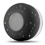 Ficha técnica e caractérísticas do produto Caixa de Som para Banheiro com Ventosa