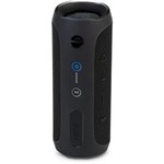 Ficha técnica e caractérísticas do produto Caixa de Som Portátil Bluetooth Stereo Speaker JBL Flip 4 Preta à Prova D`agua