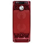 Ficha técnica e caractérísticas do produto Caixa de Som Portátil Briwax 36cm MF-1618 Vermelha Amplificada Bluetooth USB MP3 Rádio FM SD