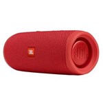 Ficha técnica e caractérísticas do produto Caixa de Som Portátil JBL Flip 5 com Bluetooth, à Prova D'água - Vermelho