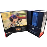Caixa de Som Portátil Max Box Sem Fio Bluetooth com Suporte para Bicicleta Azul - Easy Mobile