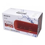 Caixa de Som Sony Srs-xb21 Bluetooth Portátil à Prova Dágua Extra Bass 20w Rms Vermelha