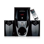Ficha técnica e caractérísticas do produto Caixa de Som Speaker Preto 2.1 Bluetooth+Radio Sp-365B Bk C3T 404040290102