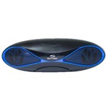 Ficha técnica e caractérísticas do produto Caixa de Som Sumay Portátil SM-CSP852B com Bluetooth, Rádio FM e Entrada USB - Azul